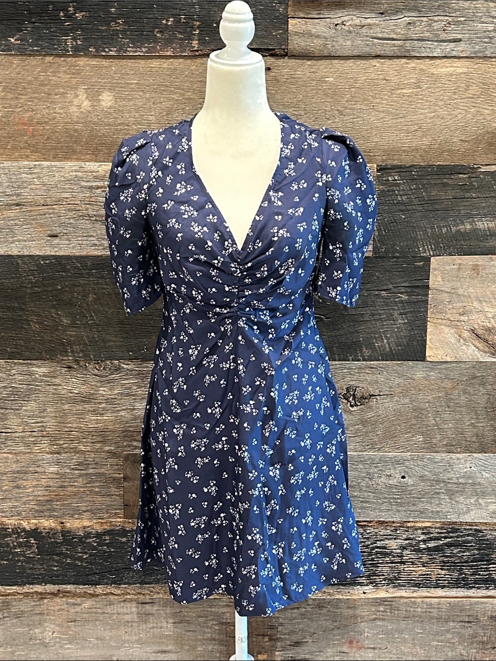 Ciao Lucia Tatiana Printed Silk Dress Small